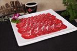 现切牛肉片