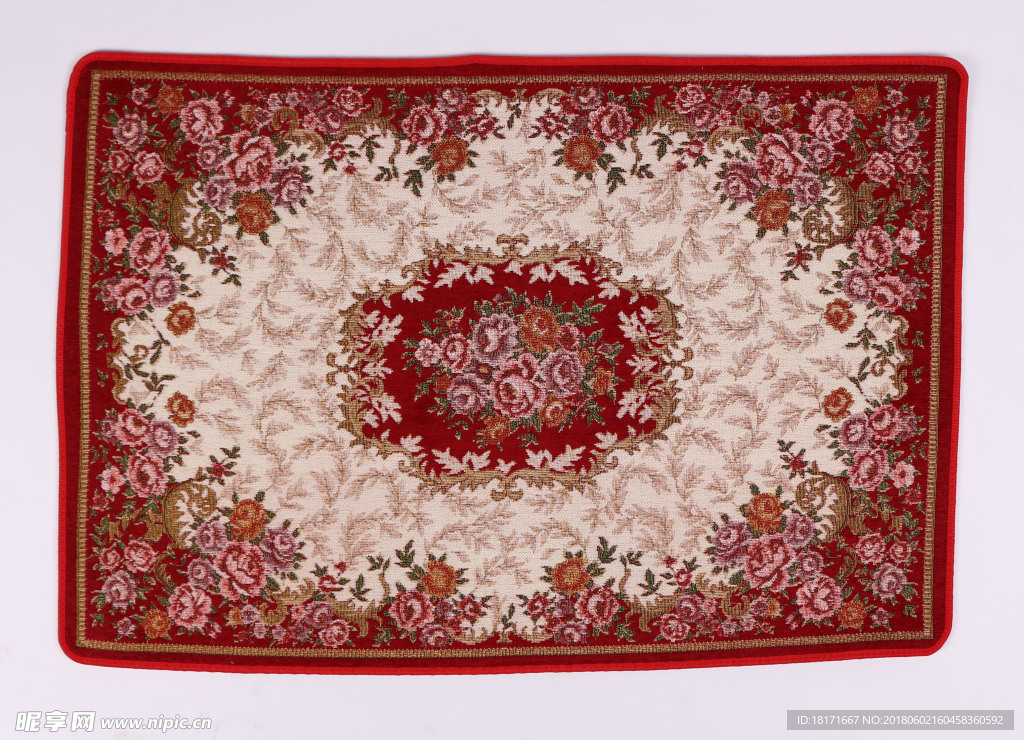 地毯高清图 富兴地毯 花卉图案
