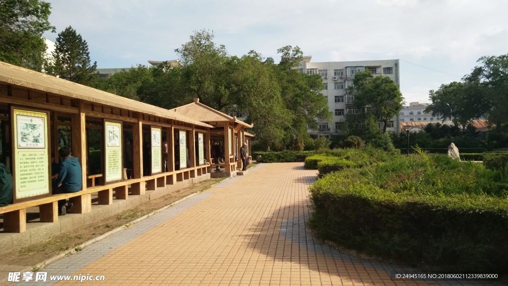 长寿廊景色