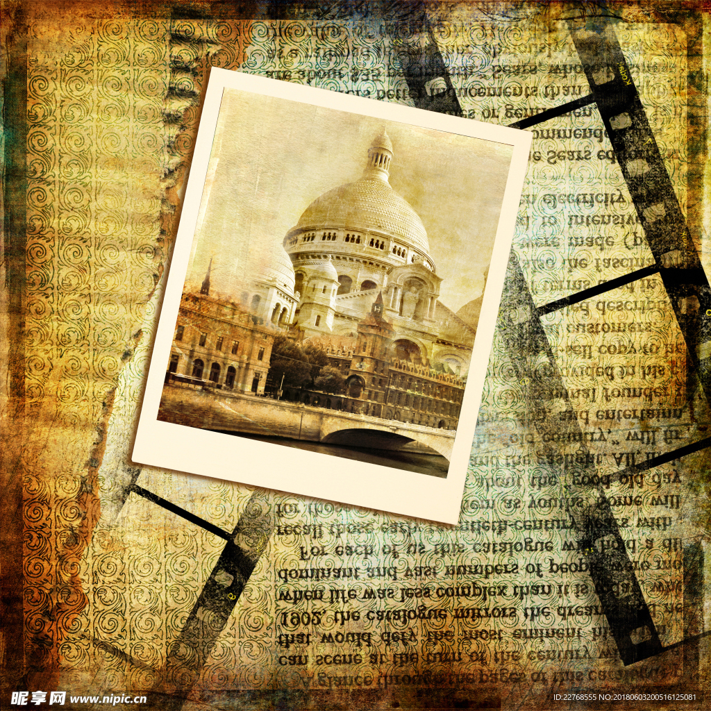 复古装饰画 怀旧壁画 汽车小车