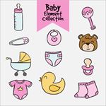 手绘婴儿用品