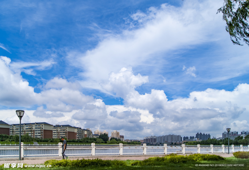 长春伊通河风光