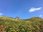 关门 山的天空