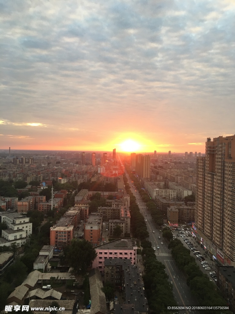 夕阳西下