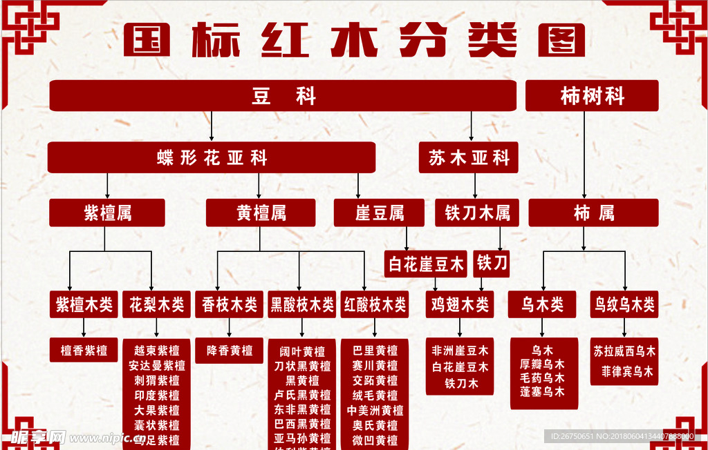 国际红木分类