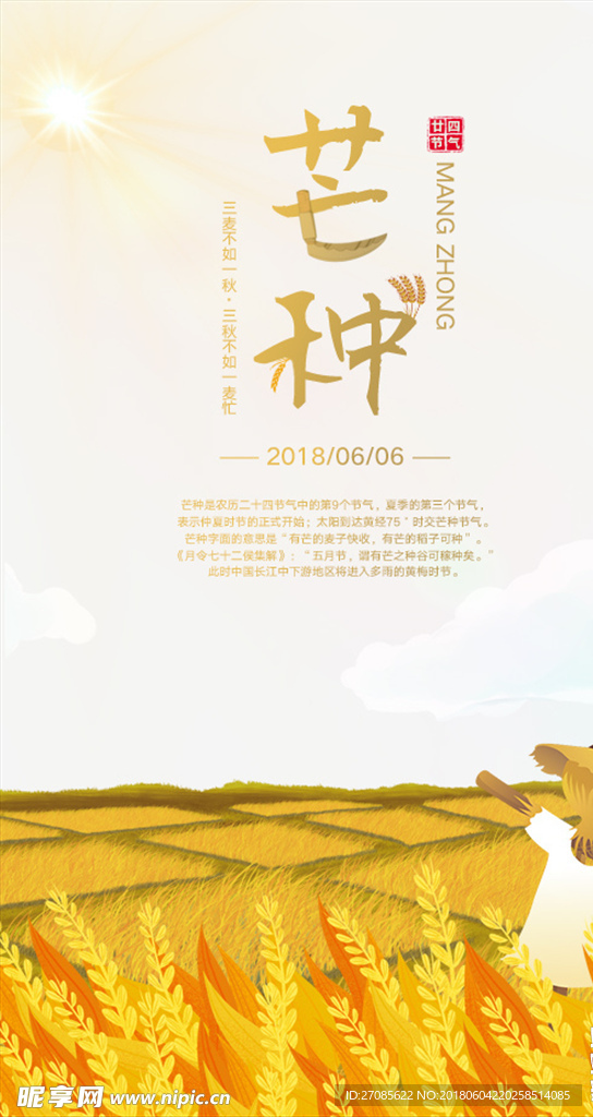 芒种海报
