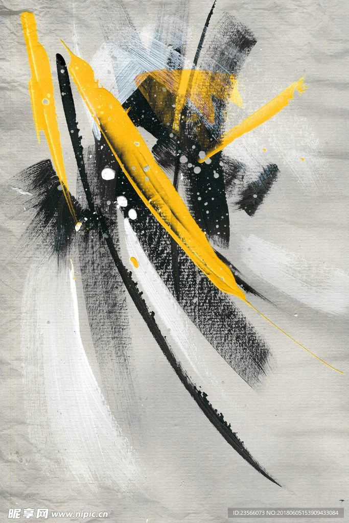 抽象线条画