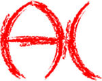 名字 AX  logo