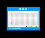 晴雨表
