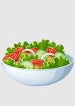 卡通果盘矢量文件
