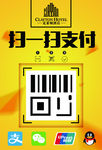 收款二维码小立牌