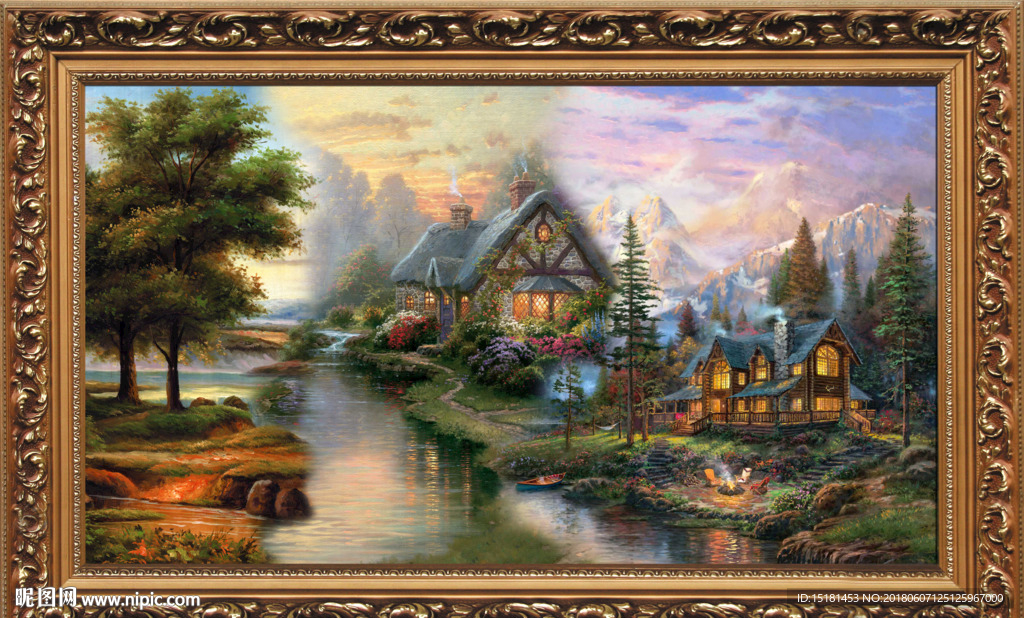 风景油画