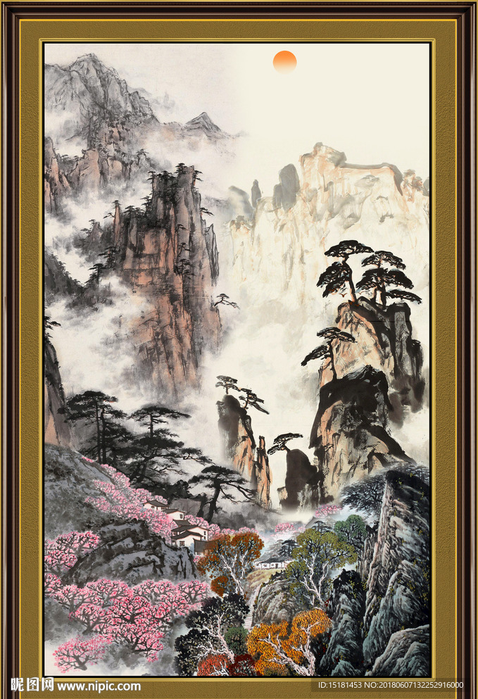 国画山水