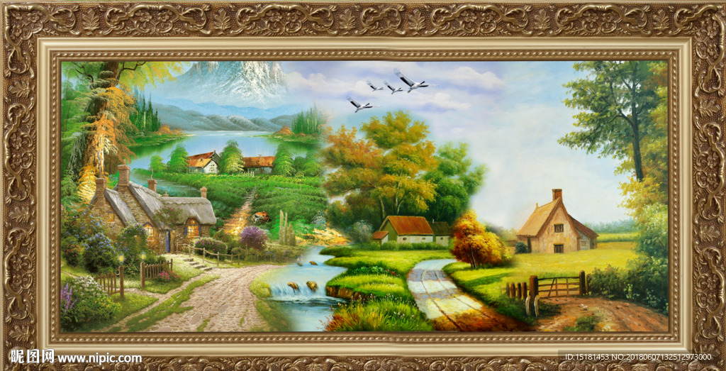 风景油画
