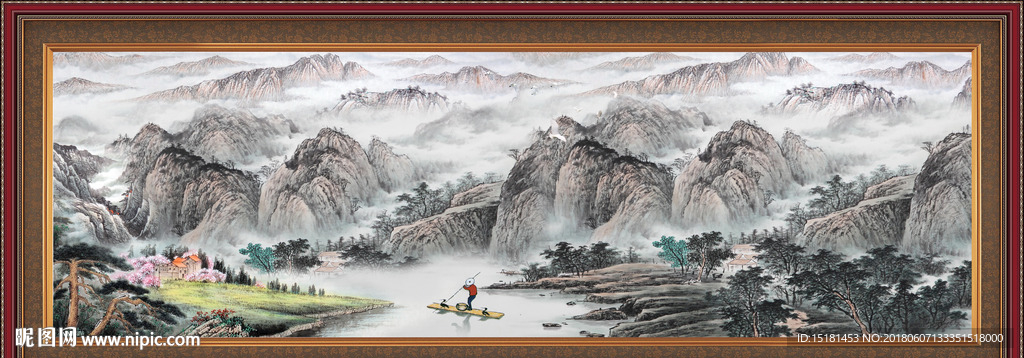 国画山水
