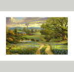 油画风景 油画山水 乡村油画