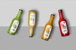 包装瓶饮料瓶设计素材分层psd