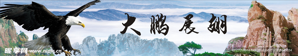 大鹏展翅