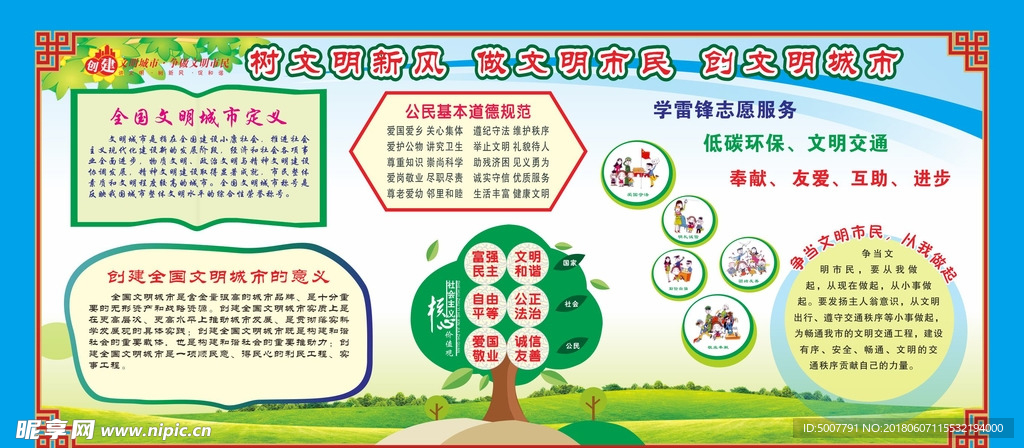 宣传栏展板