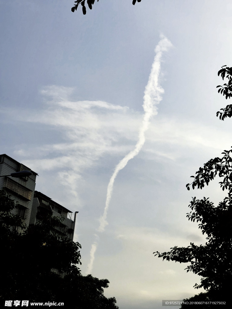 傍晚天空