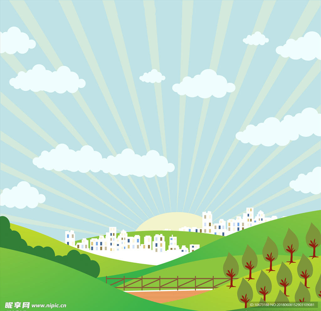 风景地形
