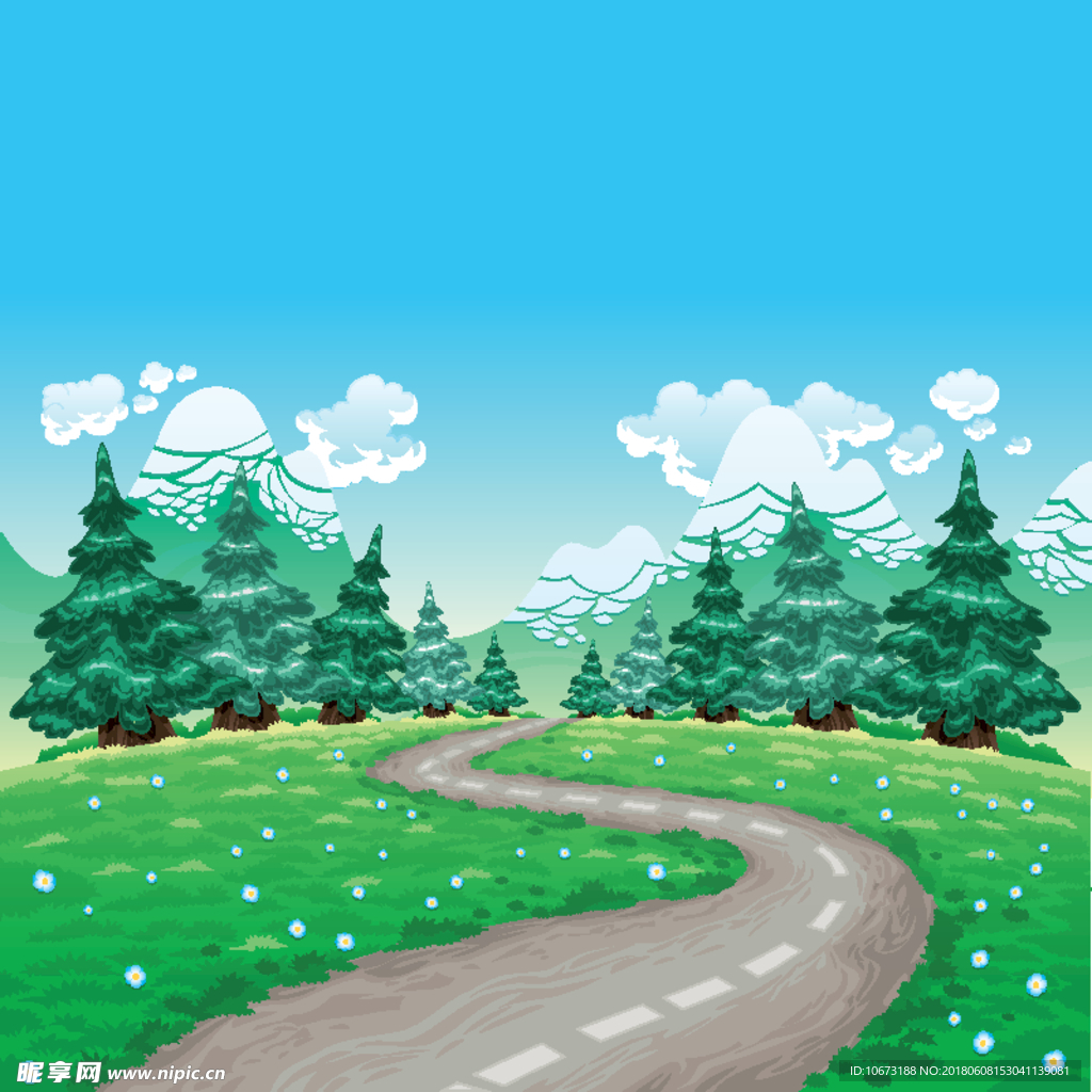风景地形