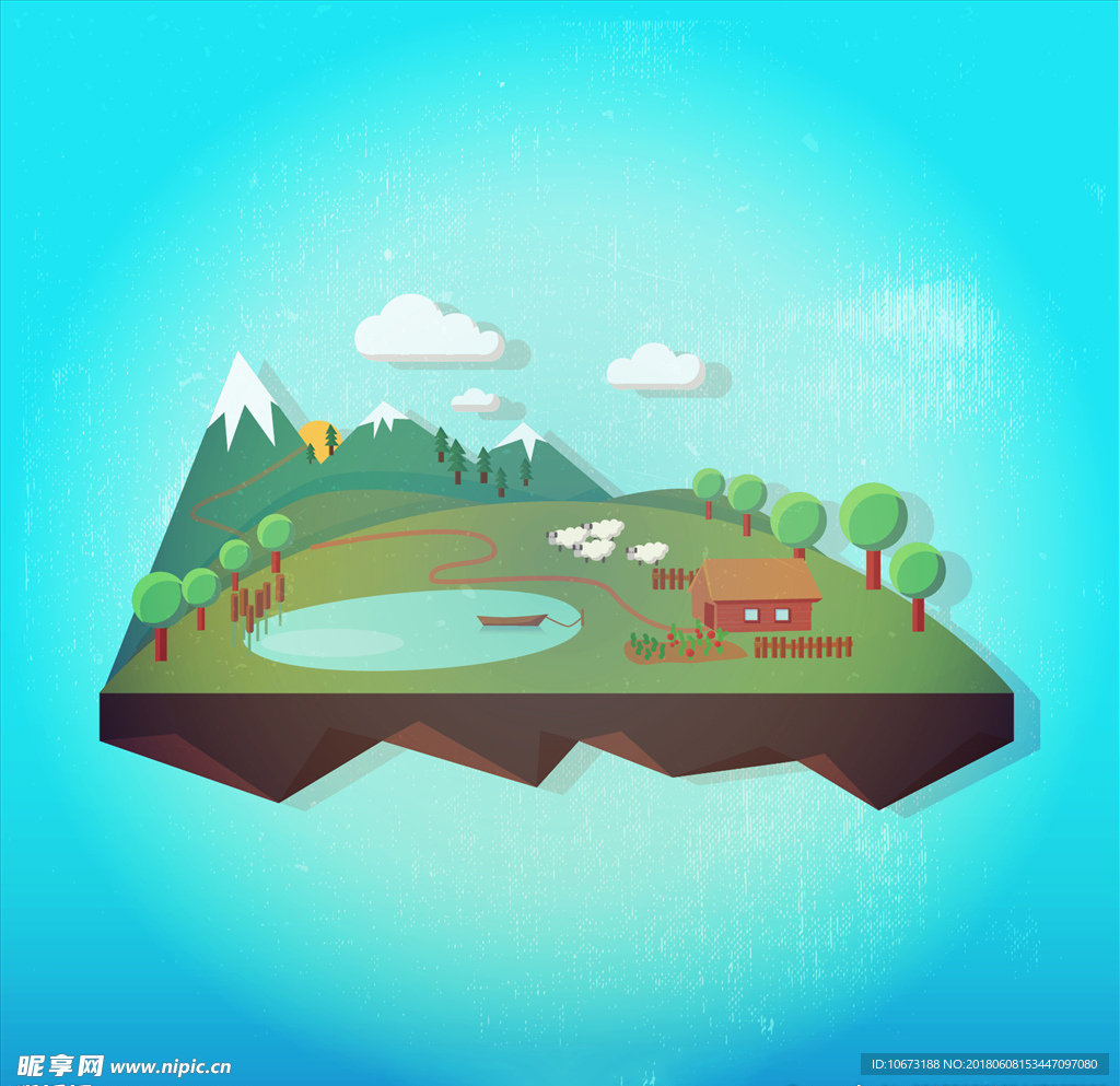 风景地形
