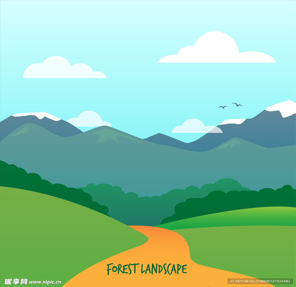 风景地形