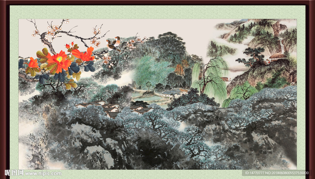 国画风景