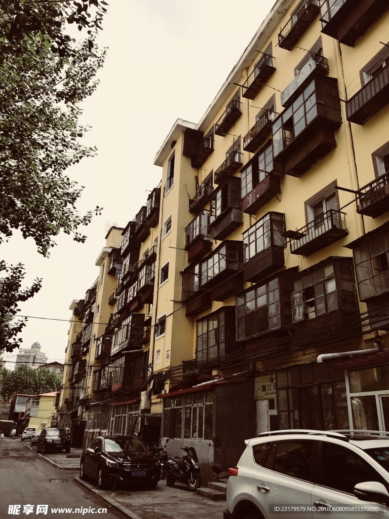 老建筑楼群