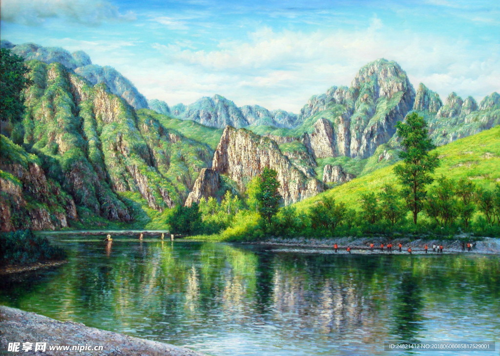青山绿水