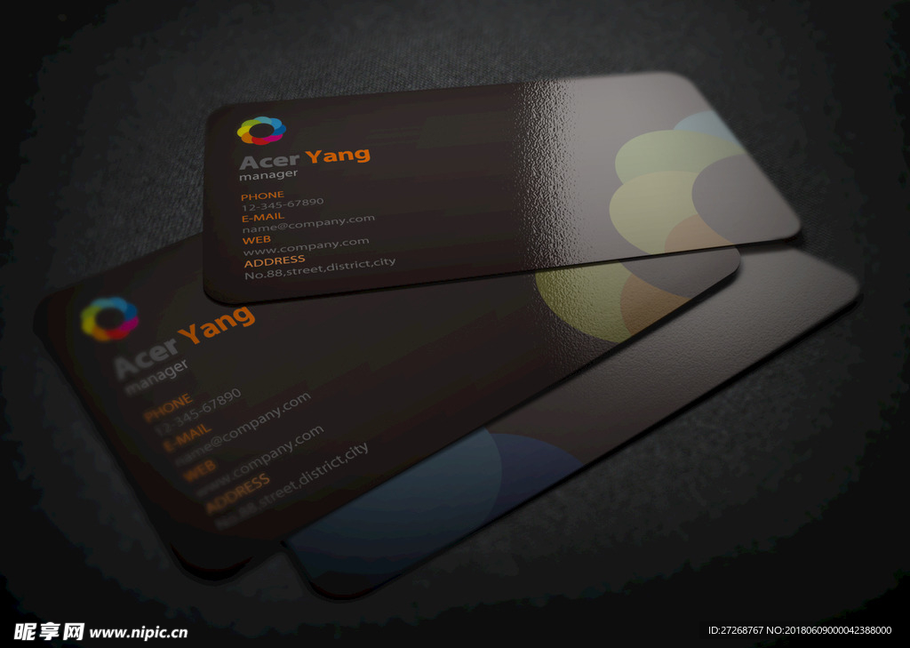 名片模板 名片mockup B