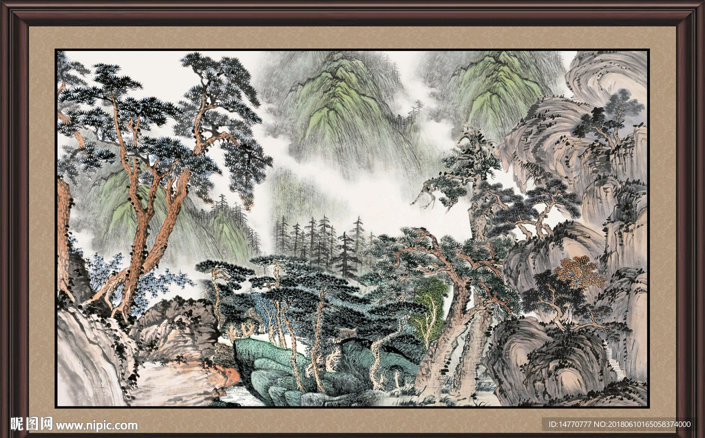 国画风景