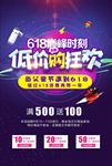 电商618促销海报图片素材下载