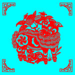 羊剪纸