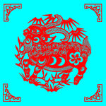 羊剪纸