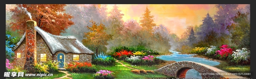 油画风景