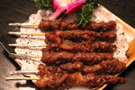 烤牛肉串