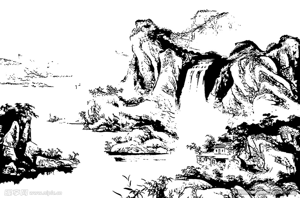 山水画