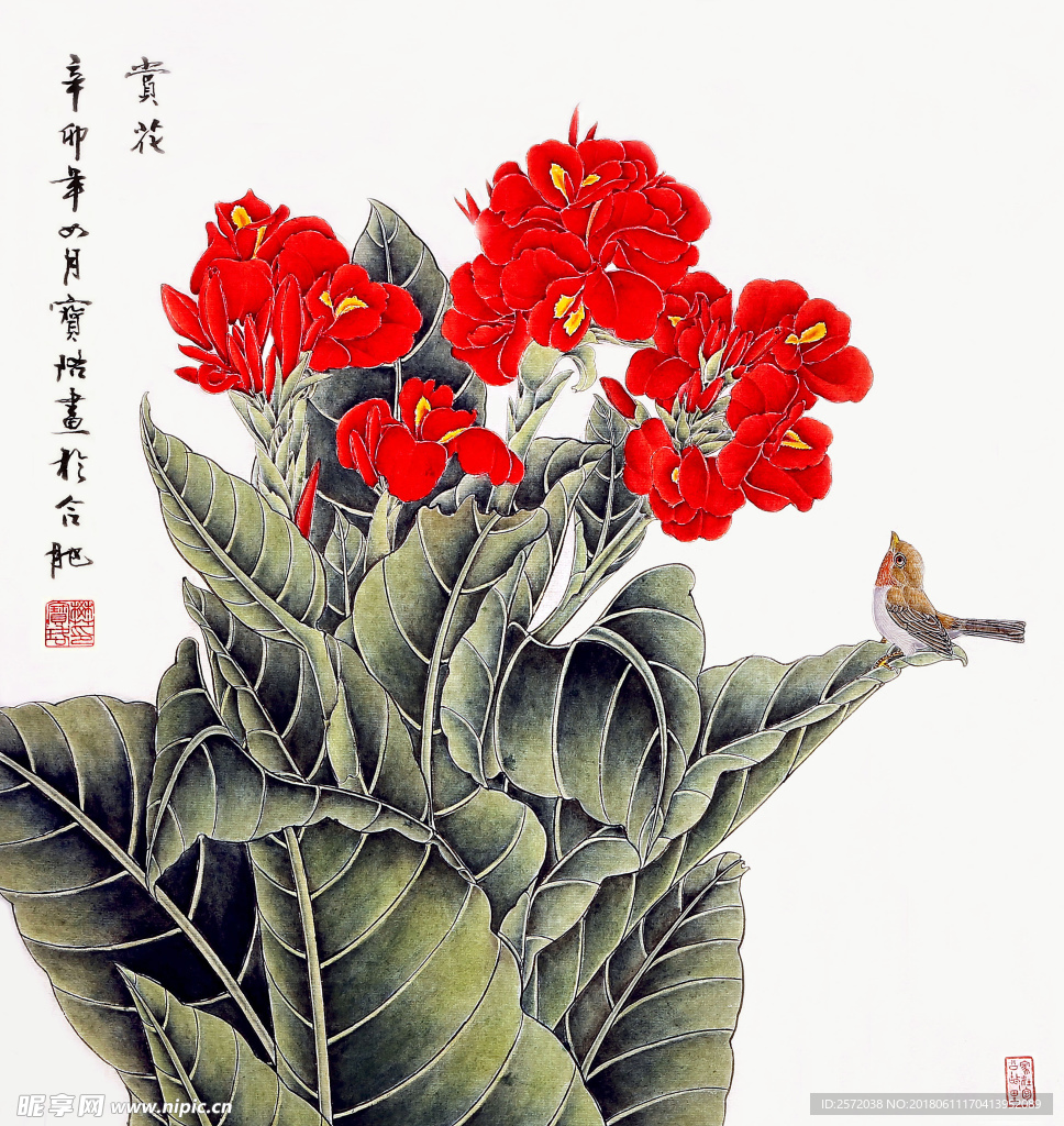 赏花