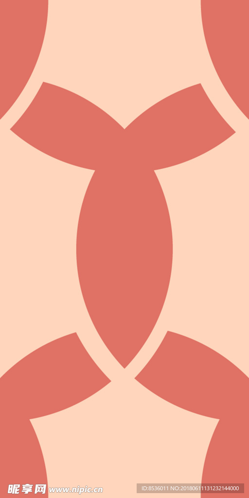 彩绘竖纹