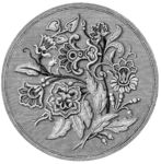 黑白圆纹