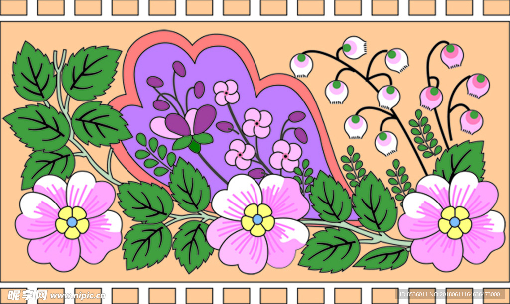 花纹底纹