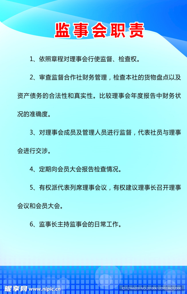 监事会职责
