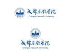 成都东软学院彩色校徽标准版