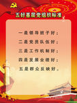 五好基层党组织标准