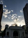 欧式建筑剪影