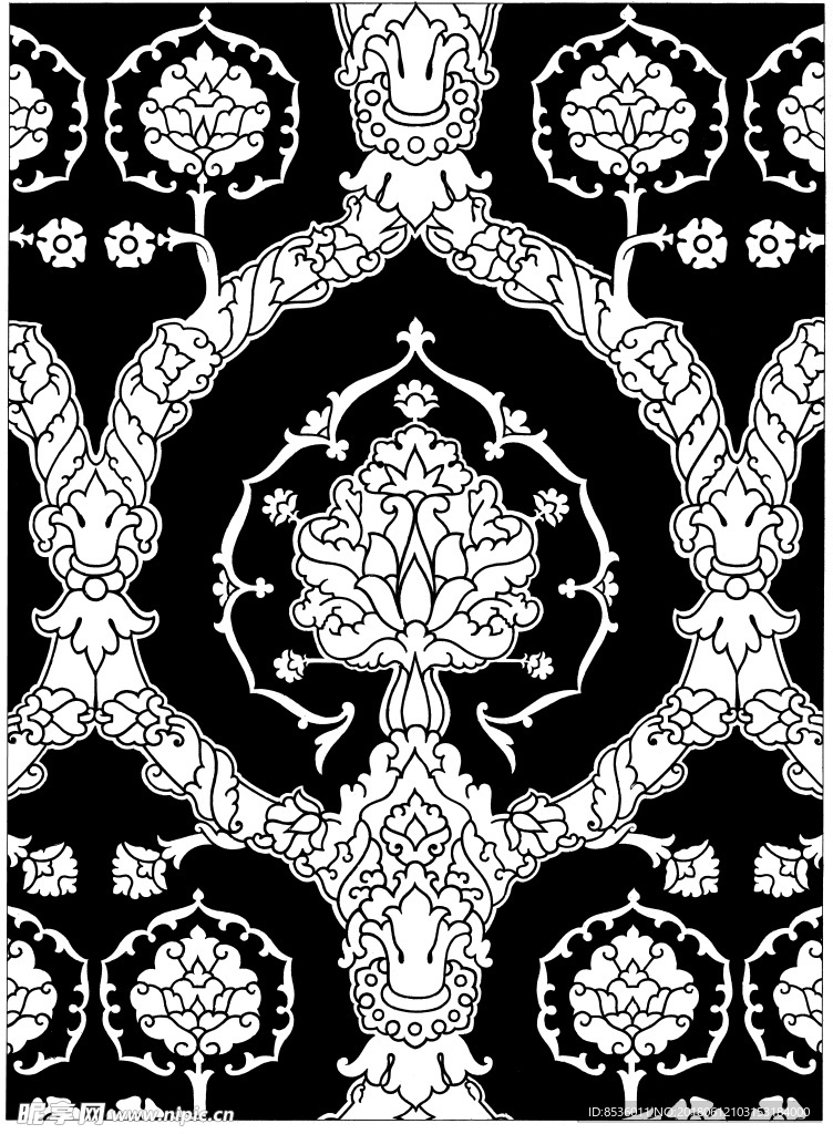 底纹花纹