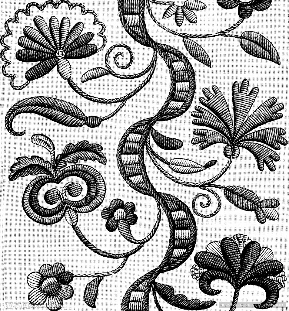 底纹花纹