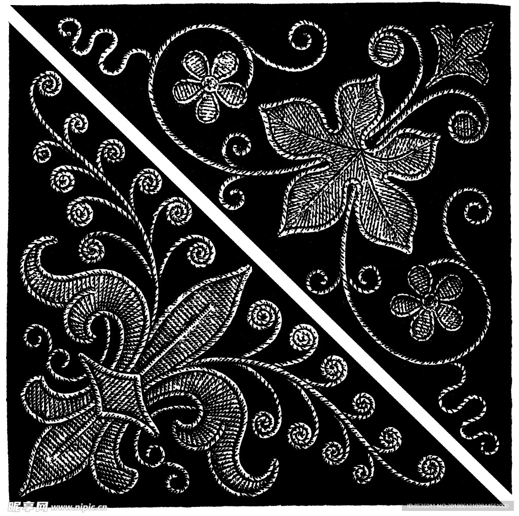 底纹花纹